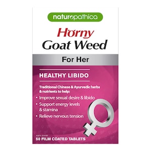 Naturopathica Horny Goat Weed for Her 50 Tablets