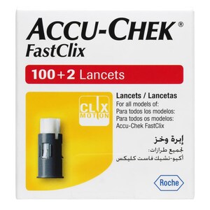 Accu-Chek Fastclix 102 Lancets
