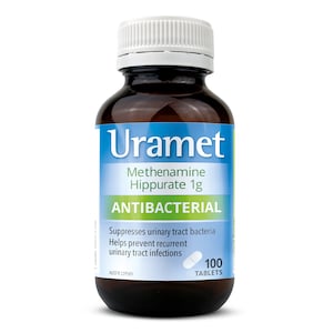 Uramet Antibacterial UTI Relief 100 Tablets