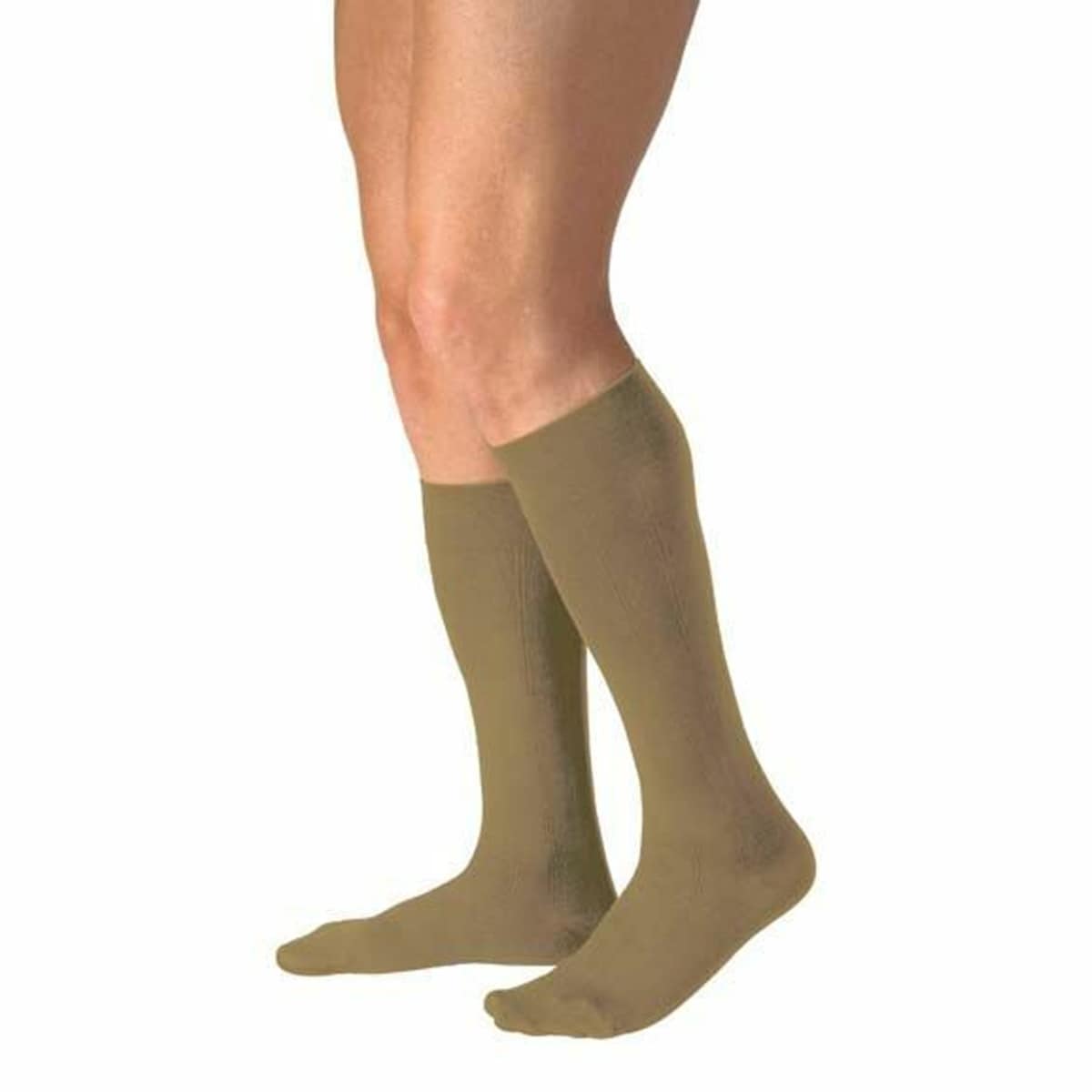 Jobst for Men Casual Compression Socks 20-30 mmHg Khaki L