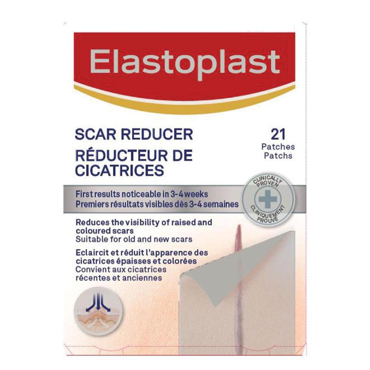 Elastoplast Scar Reducer Patches 21 Pack