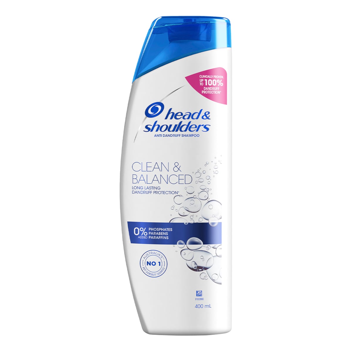 Head & Shoulders Clean & Balanced Anti-Dandruff Shampoo 400ml