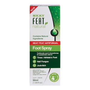Neat Feat Antifungal Foot Spray for Nail Fungus & Athletes Foot 50ml