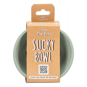 Little Mashies Silicone Sucky Bowl Olive