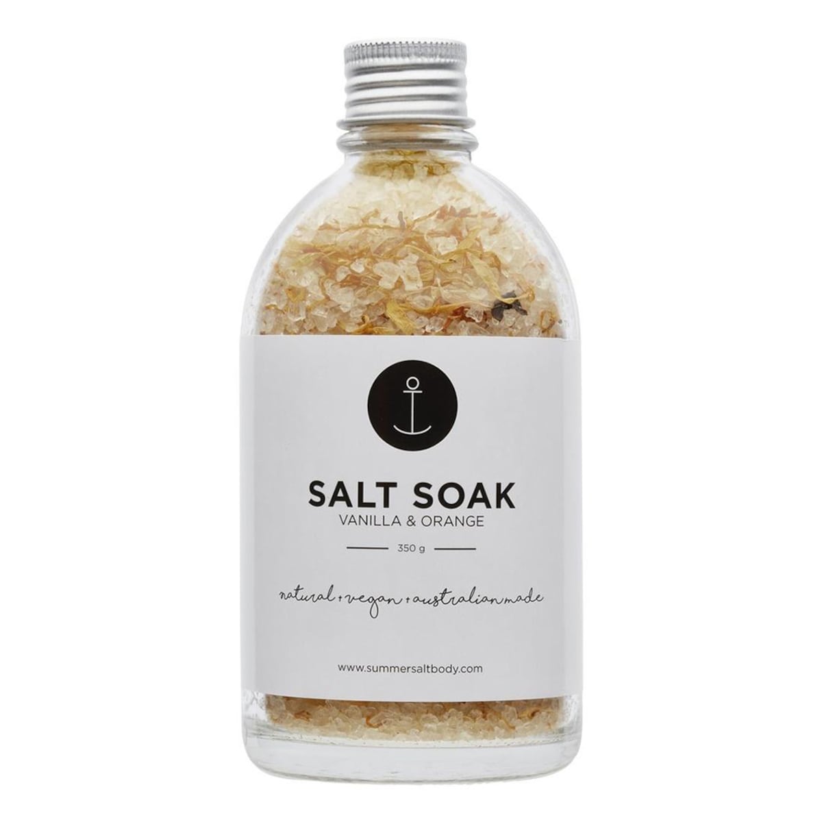 SUMMER SALT BODY Salt Soak Vanilla & Orange 350g
