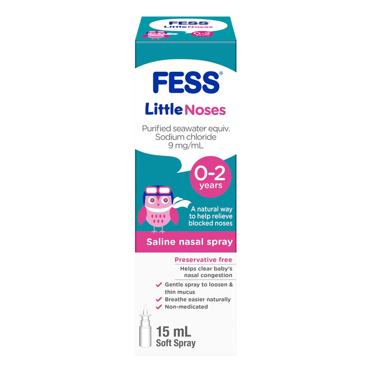 Little noses best sale saline spray