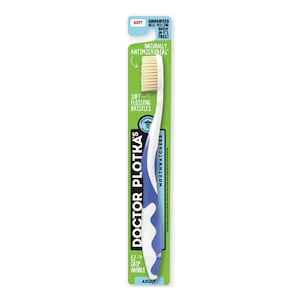 Doctor Plotkas Mouthwatchers Toothbrush Adult Soft Blue