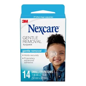 Nexcare Gentle Removal Eye Patch Small 14 Patches