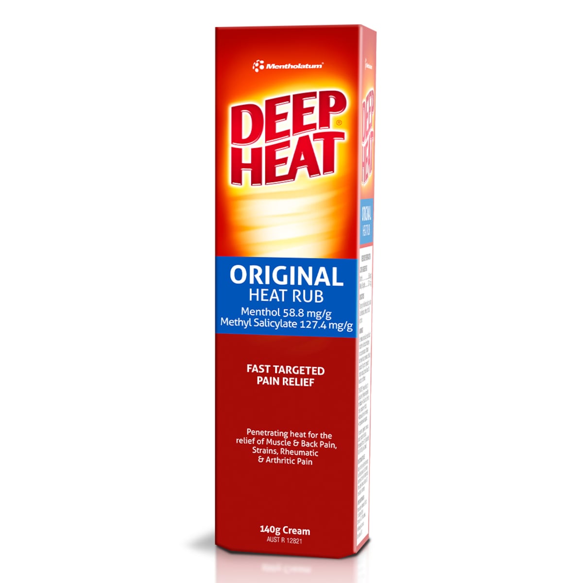 Deep Heat Original Heat Rub Pain Relief 140g