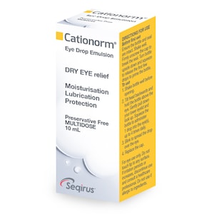 Cationorm Dry Eye Relief Preservative Free Multi Dose 10ml
