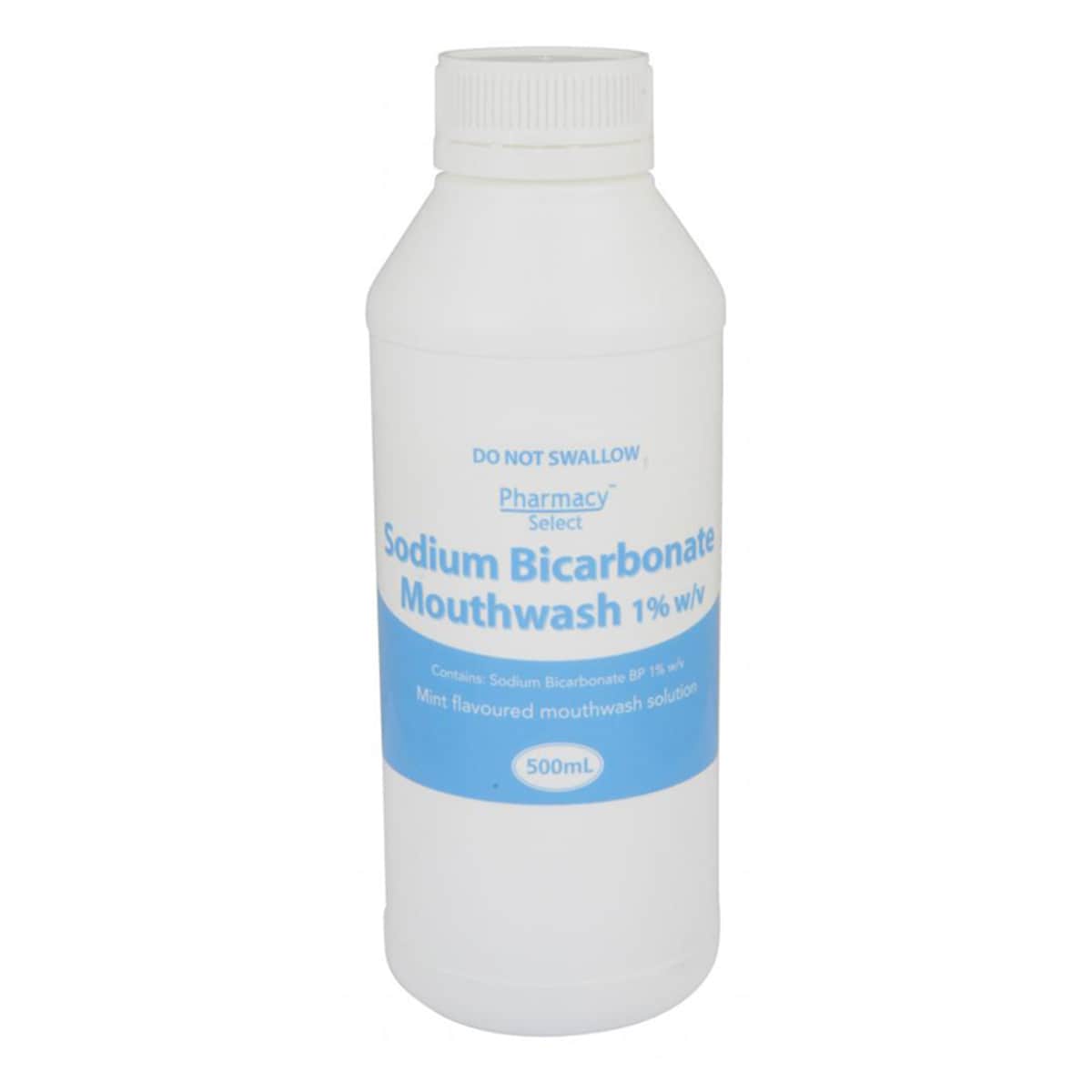 Sodium Bicarbonate 1% Mouthwash Mint Flavoured 500ml