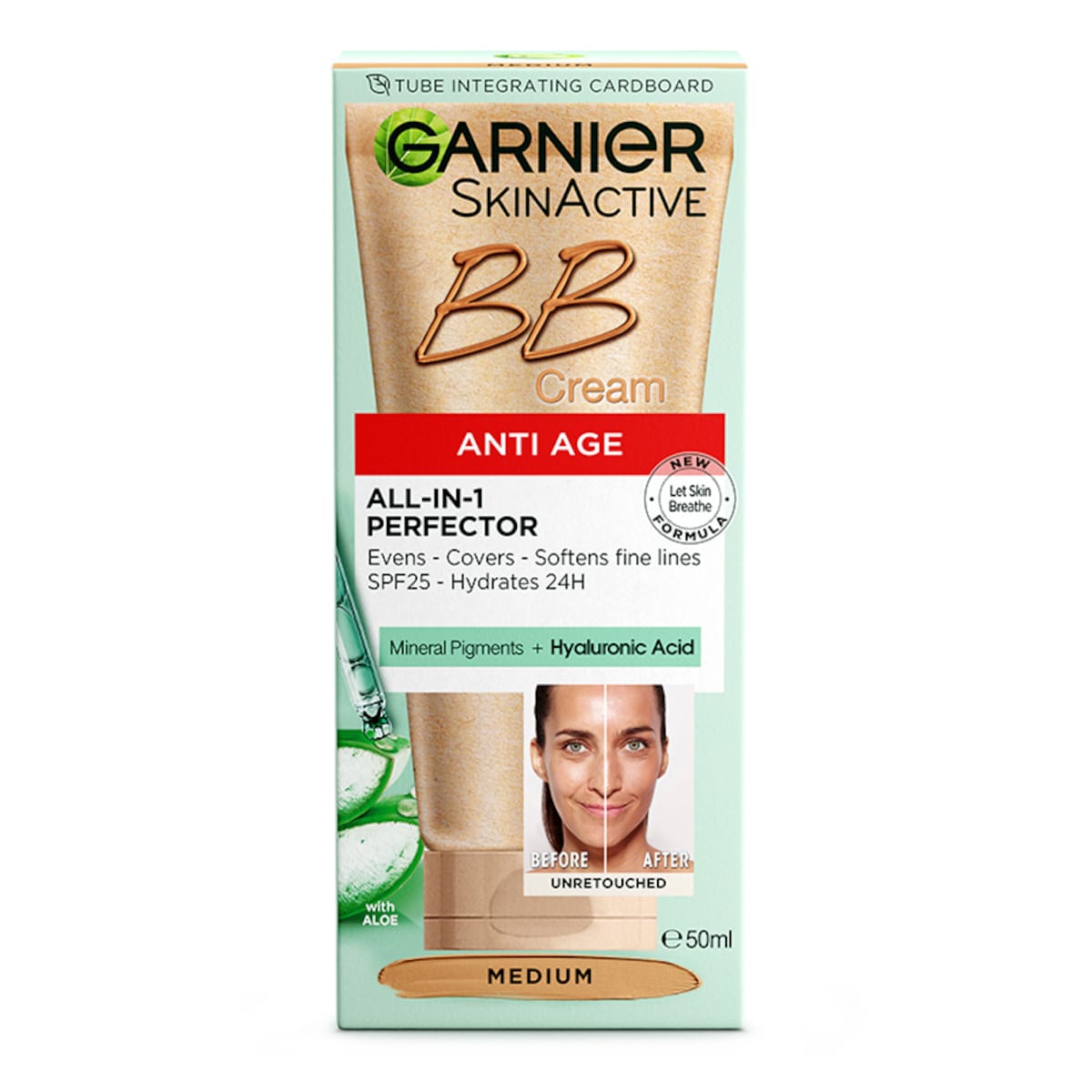 Garnier BB Cream All-In-One Perfector Anti-Age SPF25 Medium 50ml