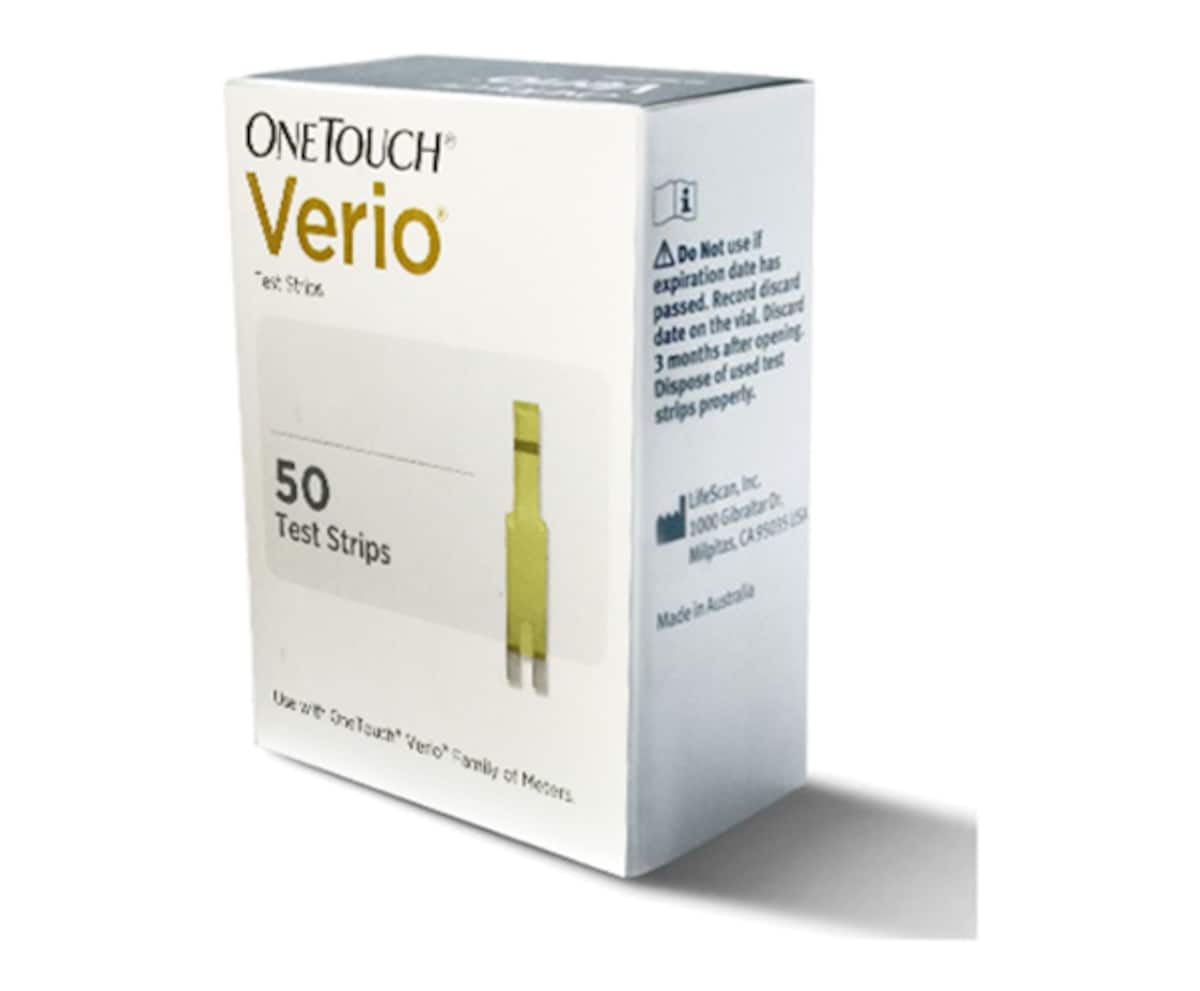 Onetouch Verio Blood Glucose 50 Strips