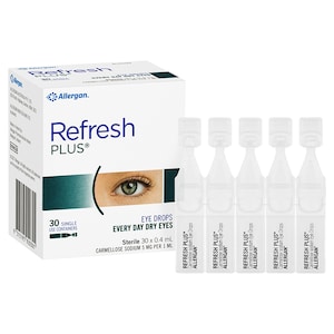 Refresh Plus Lubricant Eye Drops 0.4ml x 30 Vials