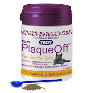 Troy ProDen PlaqueOff Powder for Cats 40g