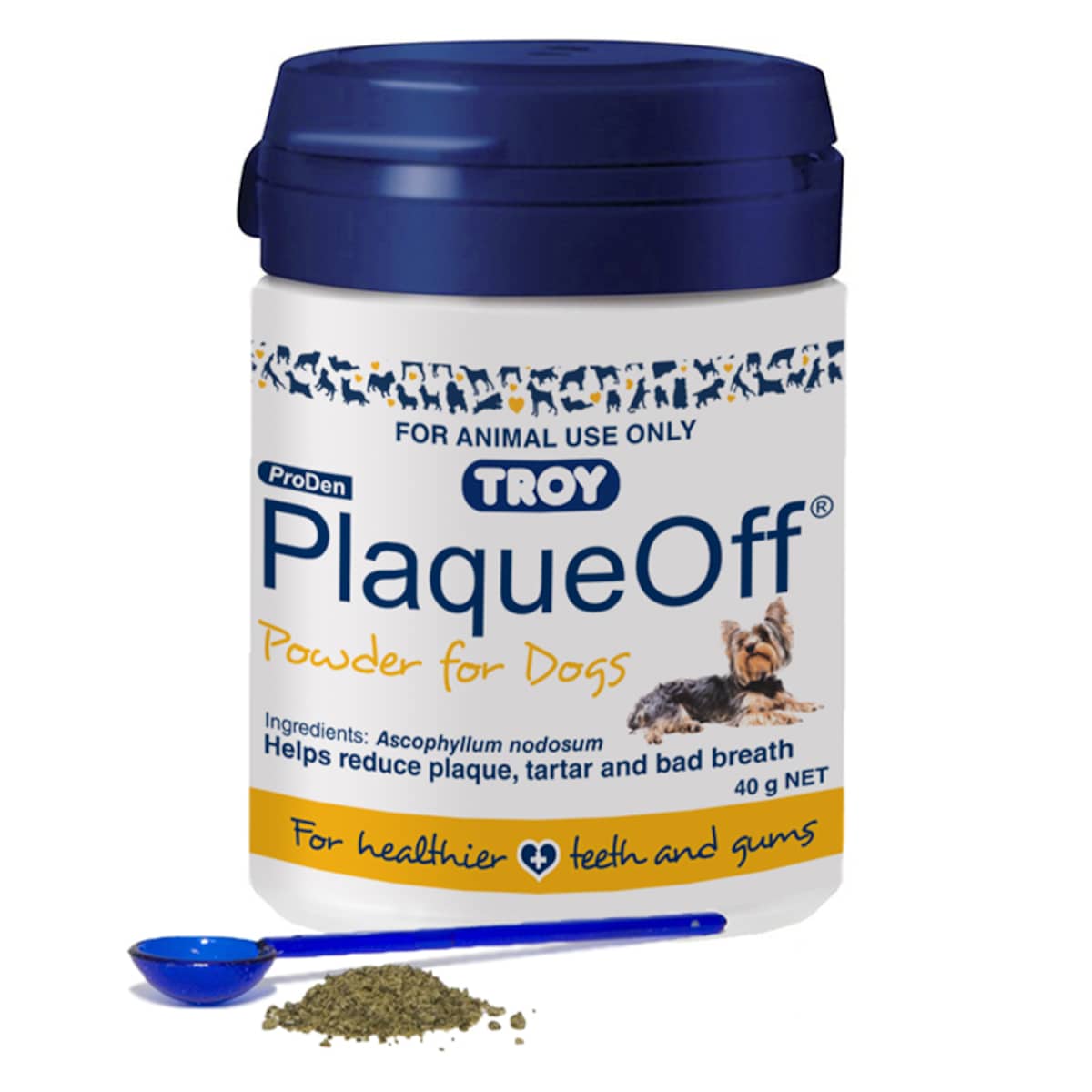 Troy ProDen PlaqueOff Powder for Dogs 40g