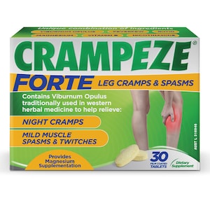 Crampeze Night Cramps Forte for Leg Cramps & Spasms 30 Tablets