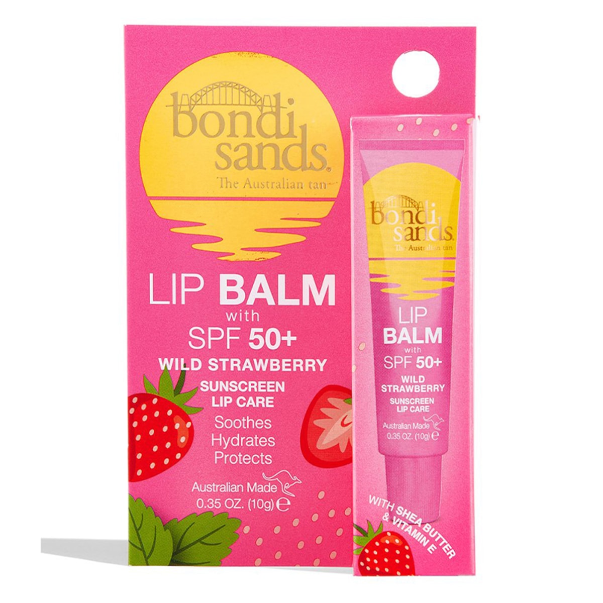 Bondi Sands Lip Balm SPF50 Wild Strawberry 10g