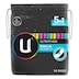 U by Kotex UltraThins Regular No Wing Pads 14 Pack