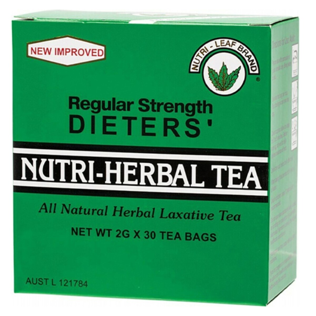 Nutri-Leaf Dieters Tea Regular Strength 30 Bags