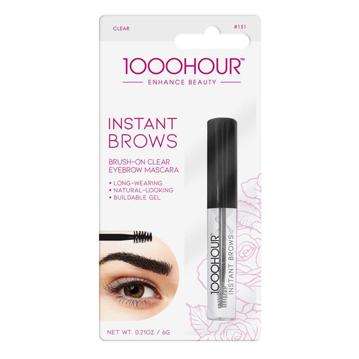 1000 Hour Instant Brows Mascara Clear