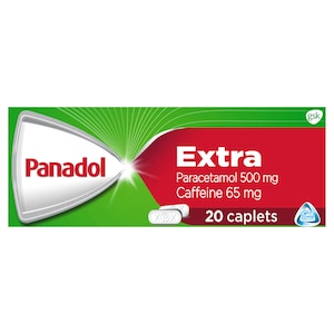 Panadol Extra Optizorb Paracetamol Pain Relief 20 Caplets
