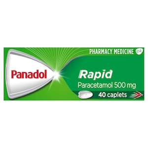 Panadol Rapid Fast Pain Relief 40 Caplets