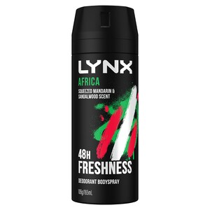 Lynx Deodorant Body Spray Africa 165ml