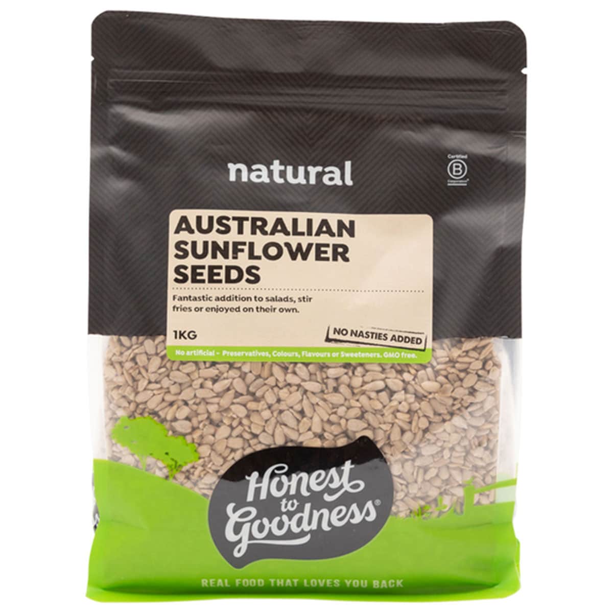 Honest to Goodness Australian Sunflower Seeds 1kg