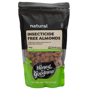 Honest to Goodness Insecticide Free Almonds 500g