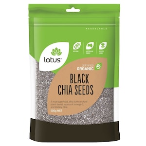 Lotus Black Chia Seeds 500g