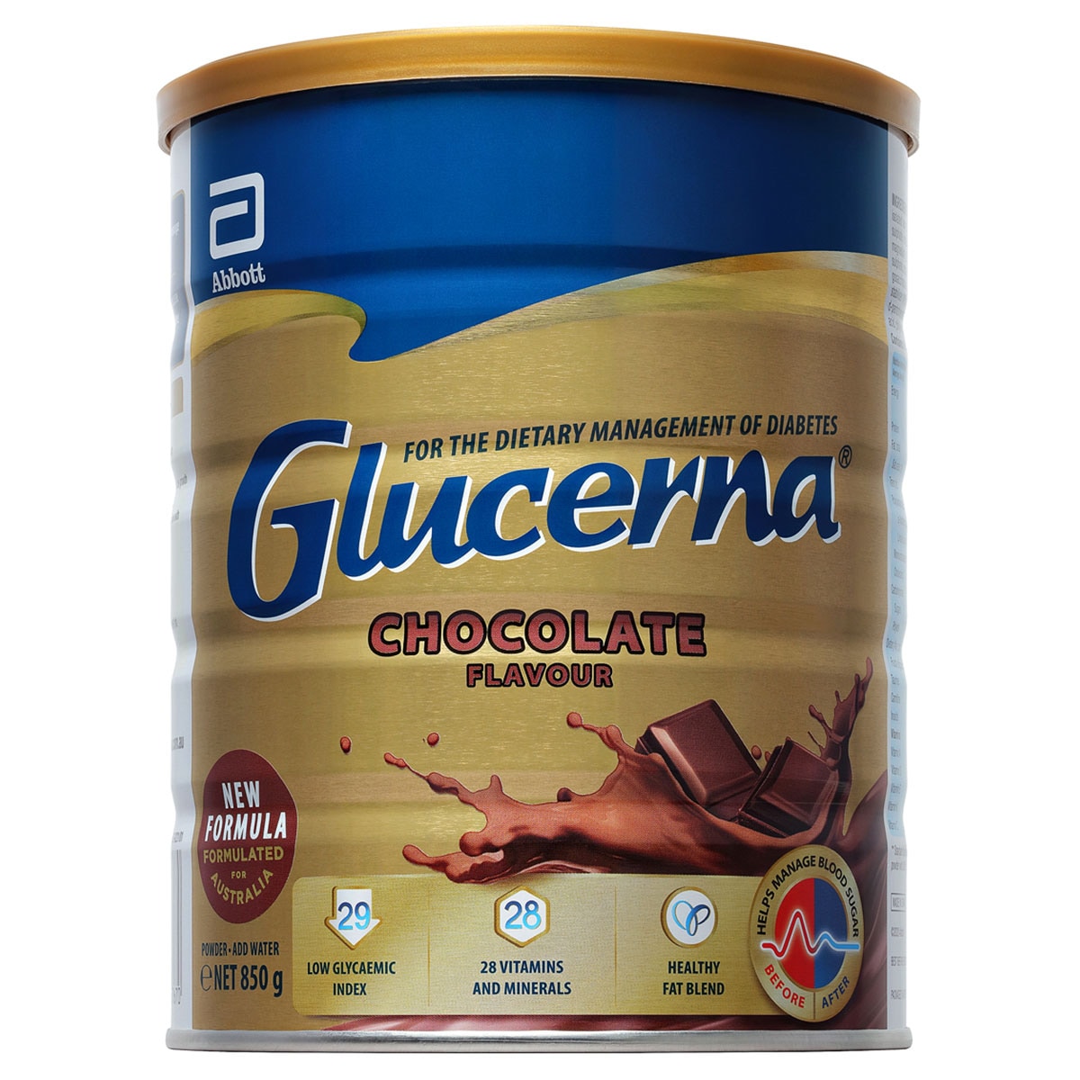 Glucerna Shake Chocolate Flavour 850g