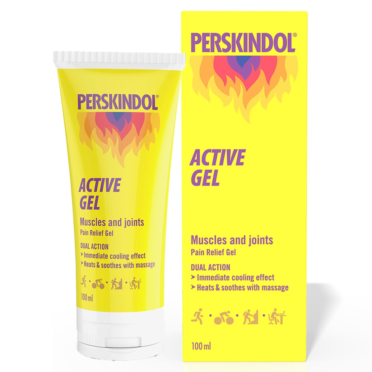 Perskindol Active Gel Muscle & Joints Pain Relief 100ml