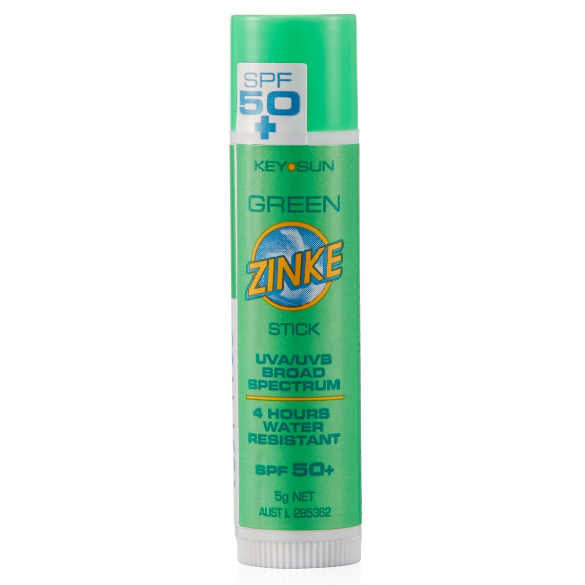 Key Sun Zinke Stick SPF50+ Green 5g