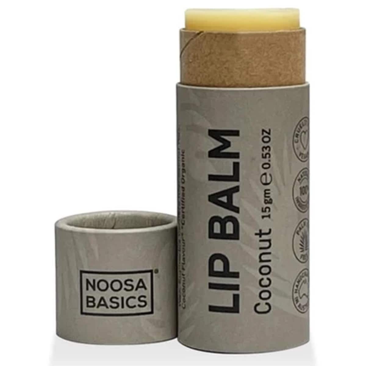 Noosa Basic Organic Lip Balm Coconut 15g