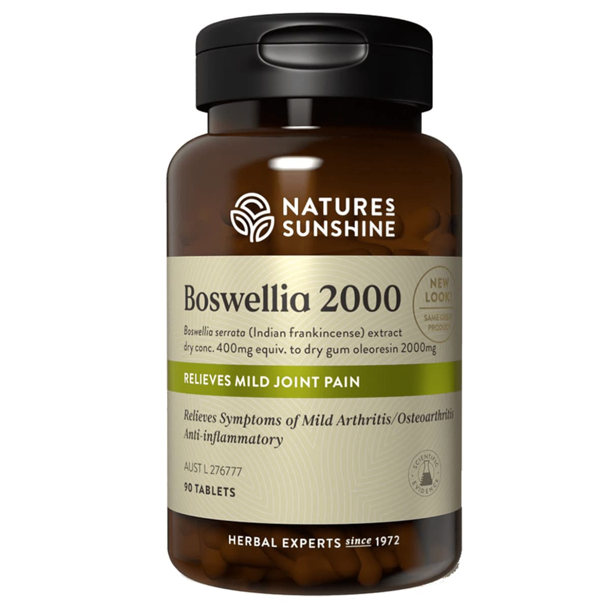 Natures Sunshine Boswellia 2000mg 90 Tablets | Healthylife Australia