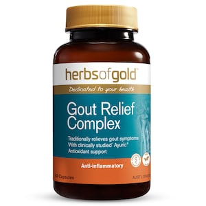 Herbs of Gold Gout Relief Complex 60 Capsules