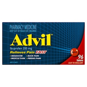 Advil Fast Pain Relief 96 Tablets