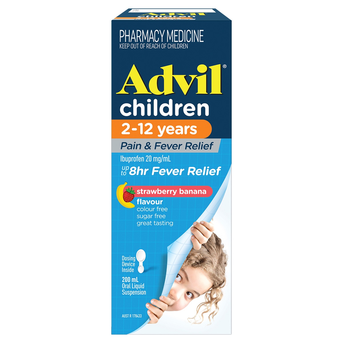 Advil Children 2 - 12 Years Pain & Fever Relief 200ml