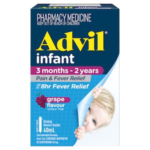Advil Infant 3 Months - 2 Years Pain & Fever Relief Drops 40ml