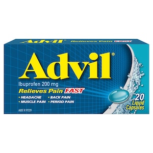 Advil Fast Pain Relief 20 Liquid Capsules