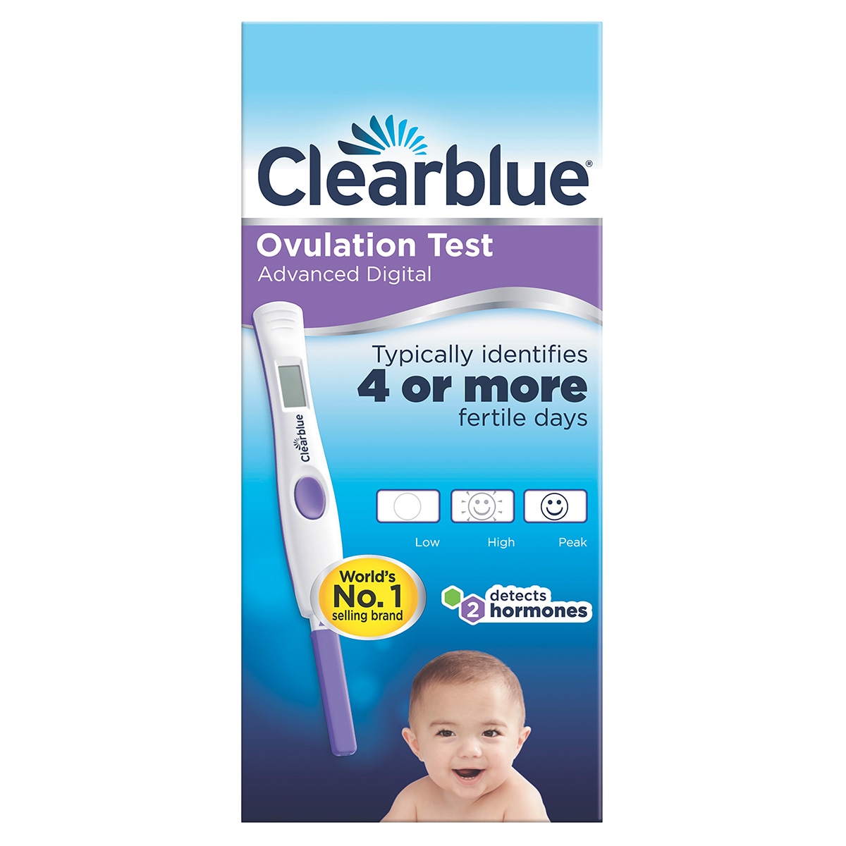 Clearblue Advanced Digital Ovulation Tests 10 Pack