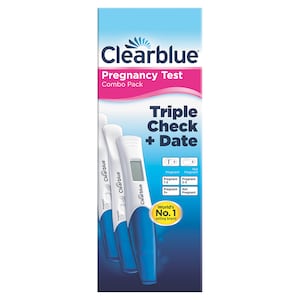 Clearblue Triple Check + Date Pregnancy Test 3 Pack