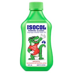 Isocol Antiseptic Rubbing Alcohol Lotion 345ml
