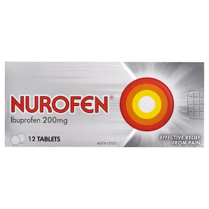 Nurofen Pain Relief 12 Tablets Handy Pack