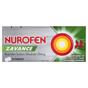 Nurofen Zavance Pain & Inflammation Relief 24 Tablets