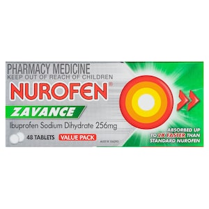 Nurofen Zavance Pain & Inflammation Relief 48 Tablets