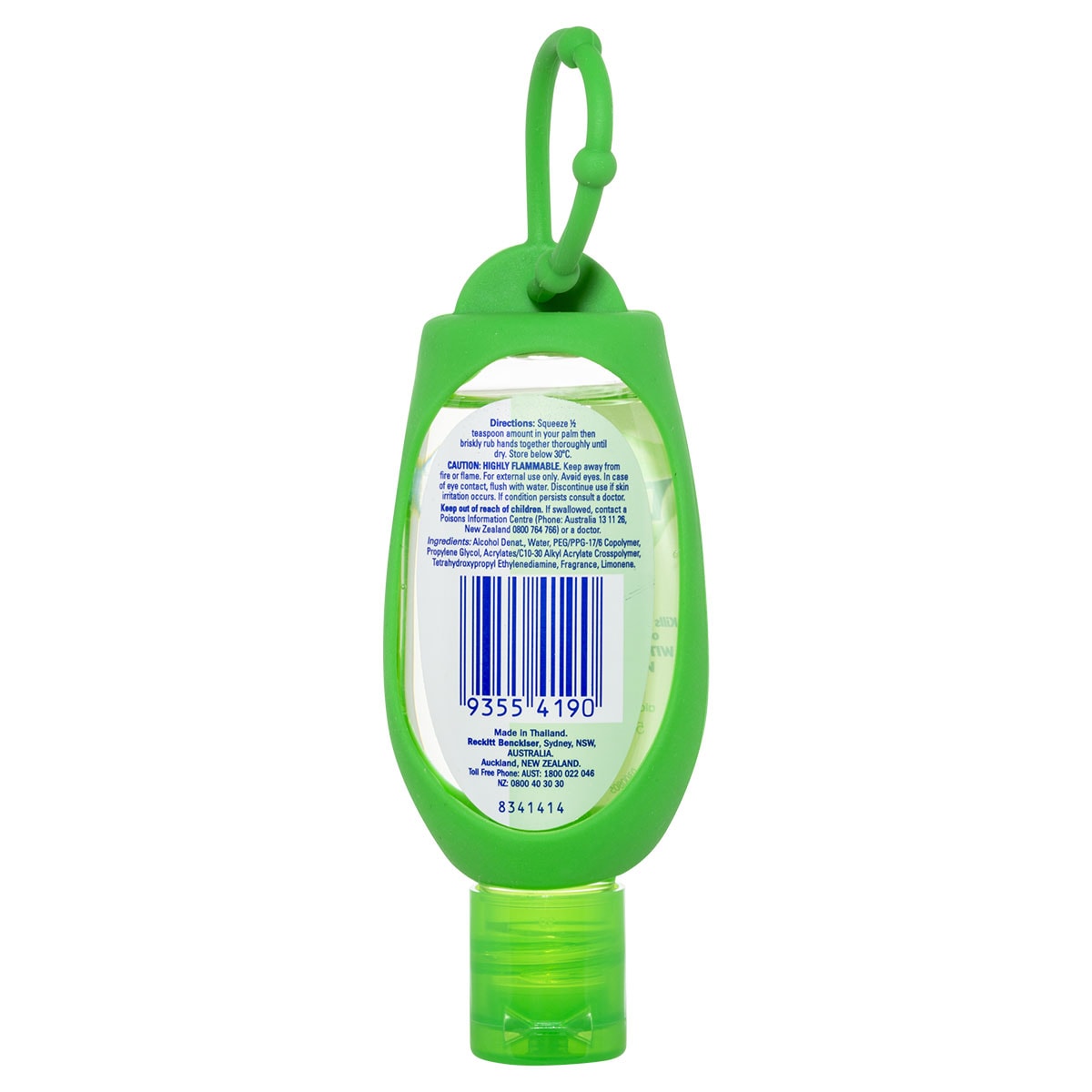 Dettol Instant Hand Sanitiser Refresh with Green Clip 50ml