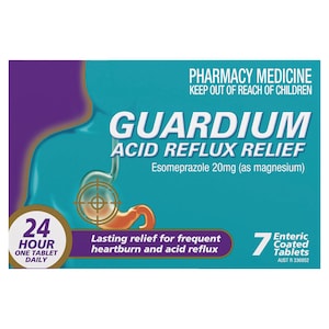 Guardium 24 Hour Acid Reflux Relief 7 Tablets