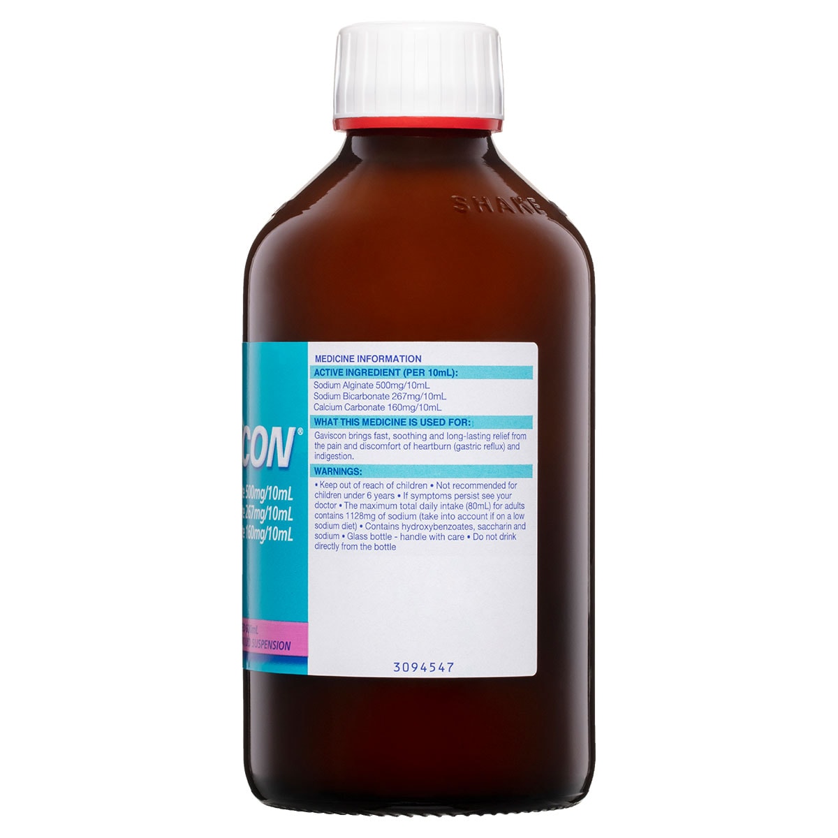 Gaviscon Heartburn & Indigestion Aniseed Liquid 600ml